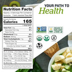 Sunfood Superfoods Organic Supergreens & Protein Powder - Superfood Greens Blend Powder, Super Greens with Chlorella & Spirulina, 23g Protein & 5g Fiber Per Serving, Mix into Drinks - 8 oz