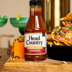 Head Country Sugar Free BBQ Sauce, Original | 17.5 Ounce | Sweet & Savory Championship Barbeque Sauce For Chicken, Pork, Ribs & Burgers