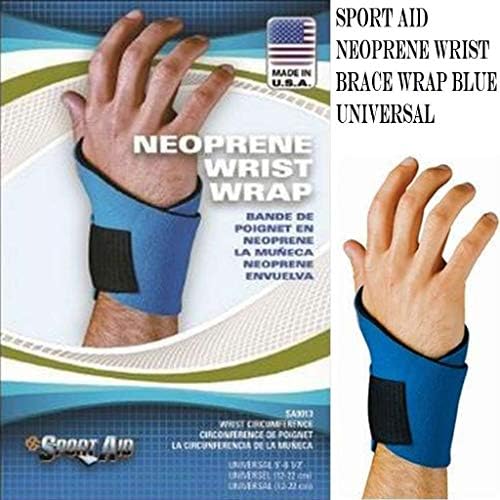Wrist Brace Neoprene, Blue, Univ - 1 ea