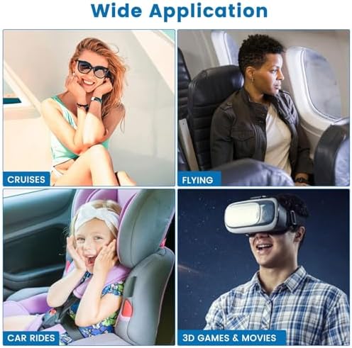MQ 14ct Motion Sickness Patches Non Drowsy, Sea Sickness Patches for Cruise Travel Essentials, Waterproof Patch Behind Ear for Car Airplane Altitude Sickness, Long Last 72H