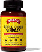 Bragg Organic Apple Cider Vinegar Capsules with Vitamin D and Zinc - 90 Count - Supports Immune System