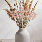 12 Pack Happy 13th Centerpiece Sticks Glitter Number 13 Thirteen 13th Birthday Table Flower Centerpiece Sticks for Cheers to 13 Years Old 13th Birthday Theme Party Supplies Rose Gold