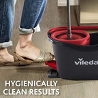 Vileda EasyWring and Clean Turbo Classic Microfibre Mop Refill Head, Pack of 2