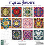 Gladstone Media, Mystic Flowers 2026 Square Wall Calendar