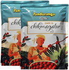 Panduranga Coffee | Made in Chikmagalur | Single Origin Specialty Coffee | 80% Coffee & 20% Chicory- 500grams (Pack of 2)