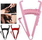 Personal Body Fat Caliper Skin Analyzer Measure Charts Fitness Slim Keep Health Tester Body Fat Monitor Sebum Meter Folder