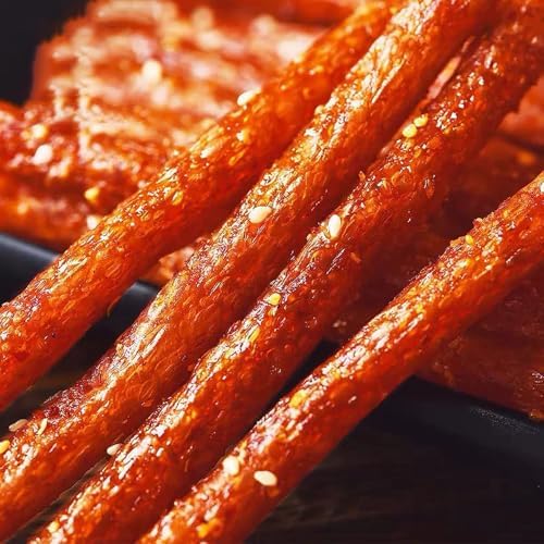 Fraunitsh Spicy Latiao Strips, 2 Pack Latio Sticks, Chinese Snacks, 辣条，大辣棒，62g/2.18oz per Pack
