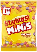 Starburst Minis Original Sweets Treat Bag 125g