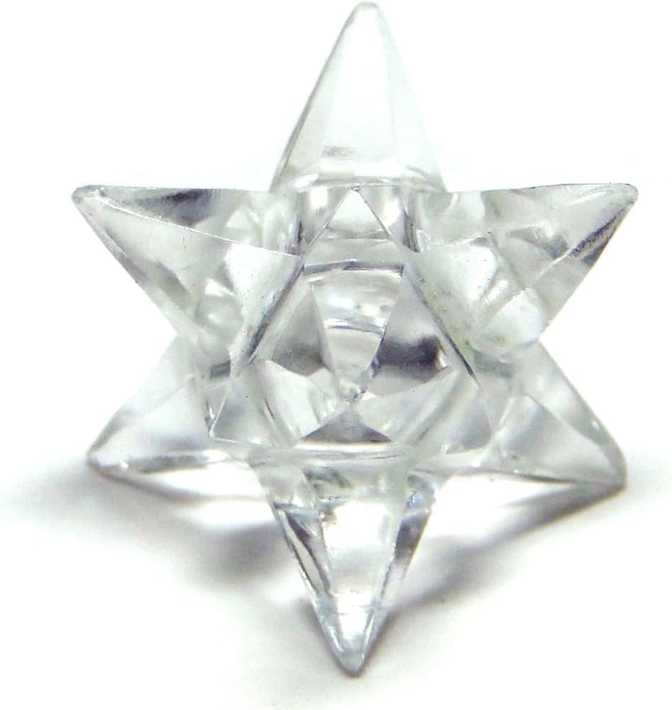 Jet Genuine Crystal Quartz 14 Point Star Merkaba Chakra Radionic Platonic Pranic Brazilian Power Protection Vastu Healing Feng Shui Energy Gift Success Progress Health Wealth Prosperity Good Luck