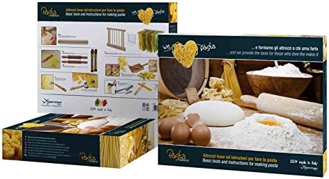 Eppicotispai 9-Piece Pasta Starter Set, Cream