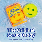 Scrub Daddy Scratch-Free Multipurpose Kitchen Sponges - Bulk Dish Sponges for Kitchen, Bathroom, Household Cleaning & More - Made with BPA-Free Polymer Foam (5 Count)