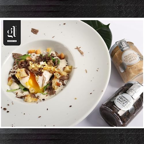 GL Truffle GOURMET LINE Truffle & Pecorino "Duetto" Sauce, Pasta Sauce, 130 gm (4.6oz), Italian Truffle Sauce with DOP Pecorino, Product of Italy