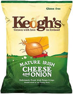 Keogh's Dubliner Irish Cheese & Onion Crisps 50g x 3