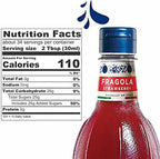 Fabbri Flavoring Syrup, Strawberry, Made in Italy, 33.8 Ounce (1 Liter)