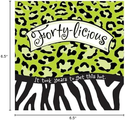 Creative Converting 16 Count Forty-Licious Lunch Napkins