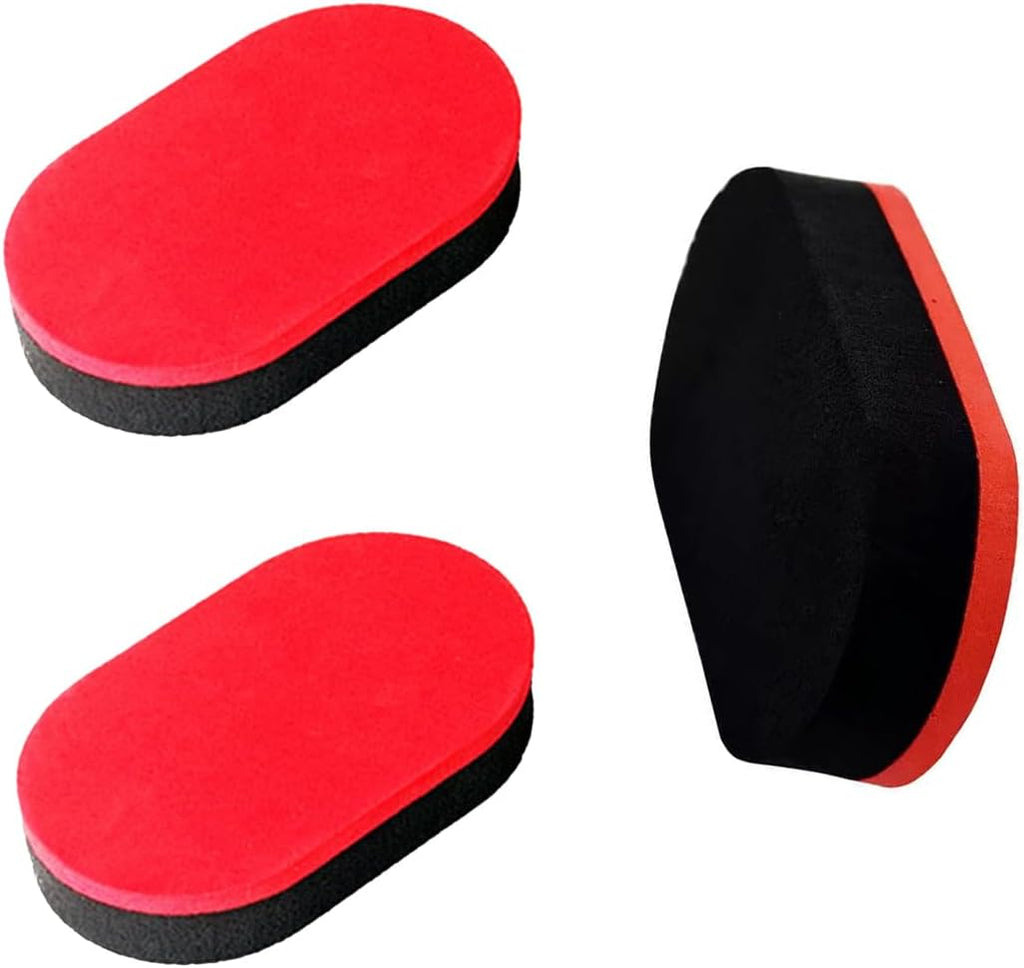 3 Pack Ping Pong Paddles Cleaning Sponge Replacement Dust Remover Foam Squeegee for Table Tennis Racket Rubber Cleaner Spray Pingpong Balls Paddle Maintenance Care Kit
