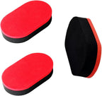 3 Pack Ping Pong Paddles Cleaning Sponge Replacement Dust Remover Foam Squeegee for Table Tennis Racket Rubber Cleaner Spray Pingpong Balls Paddle Maintenance Care Kit