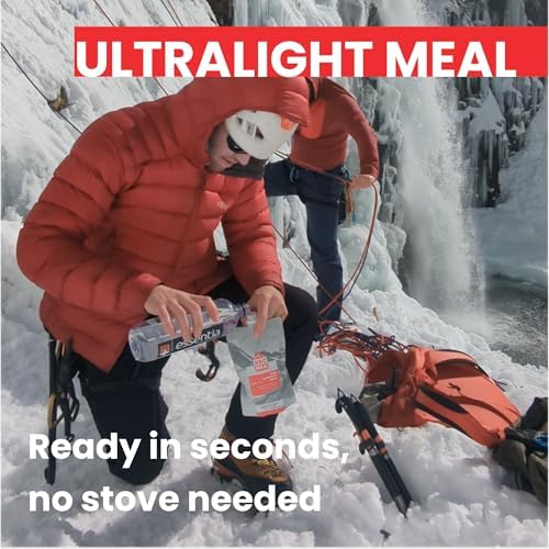 RecPak | 700 Cal, 43g Protein, Complete Nutrition for Backcountry Athletes | No-Cook Lightweight Liquid Meal for Mountaineering Backpacking Sking Hunting | Just Add Water & Go I Variety Pack (3-Pack)
