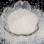 Twisweet White Sprinkles, Edible Sanding Sugar Crystals for Cake Decorating, Extra Fine Candy Sprinkles for Baking, Cupcake Topping Ice Cream Donut Cookies Decoration, Wedding Party Christmas Supplies (150g/5.3oz)