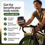 Alpha Tribe Multivitamin for Men with Sea Moss, Black Seed Oil, Ashwagandha, Turmeric Bladderwrack, Burdock,Vitamin C, Elderberry, Manuka, Yellow Dock | Daily Men's Vitamins and Minerals Supplement