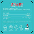 FIRELLI Extra Hot Italian Hot Sauce | 5oz Bottle (Pack of 3) | Perfect Added Kick for Wings or Pizza | Hottest Italian Hot Sauce, Gluten Free, Keto, Made in Italy With Calabrian Chili Peppers