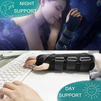 Unisex Forearm and Wrist Support Splint Brace Double Fixation Wrist Brace for Carpal Tunnel, Adjustable Night Time Forearm Immobilizer Brace Splints,9.8 inch (25cm) length(RH/S)