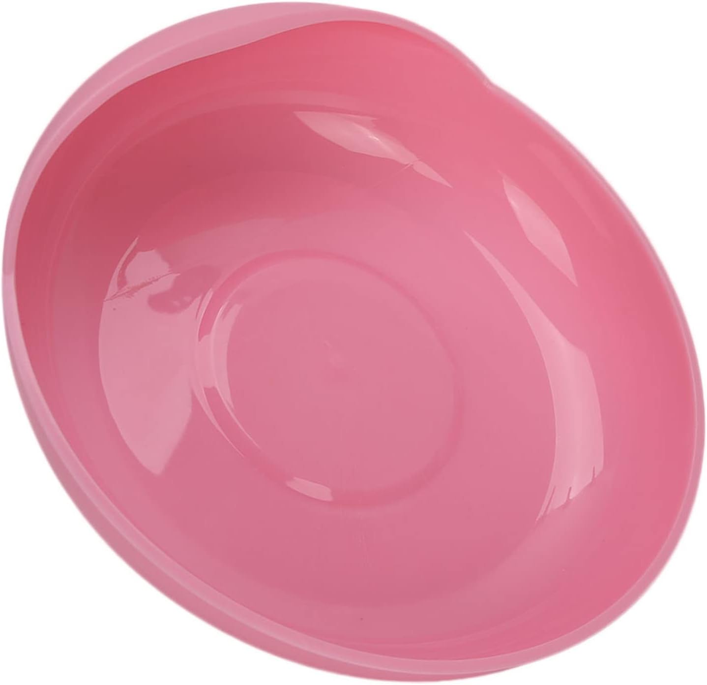 Spill Proof Scoop Plate with Extra Wide Suction Cup Base, Unbreakable Adaptive Bowl for Elderly and Disabled, Assistive Dining Dish for Easy Eating, Pink