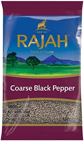 Rajah Coarse Black Pepper 100Gm