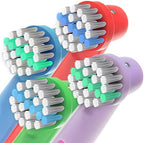 Kids Replacement Toothbrush Heads Compatible with Oral-B Electric Toothbrushes, 4-Pack – Soft Bristles, Small-Size Heads for Sensitive Cleaning
