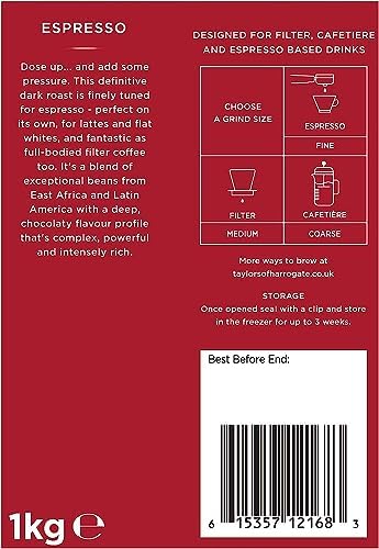 Taylors of Harrogate Espresso Beans 1 Kg