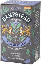 HAMPSTEAD TEA Earl Grey Tea Sachets 20 Bag, 0.02 Pound