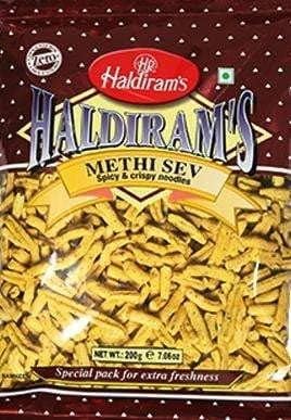 Haldiram's Methi sev - 200g - (pack of 4)