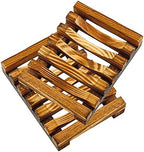 Jiozermi 15 PCS Wooden Soap Dish for Bar Soap, Bathroom Wooden Soap Bar Holder for Shower, Wood Soap Tray Saver for Bathroom, Kitchen