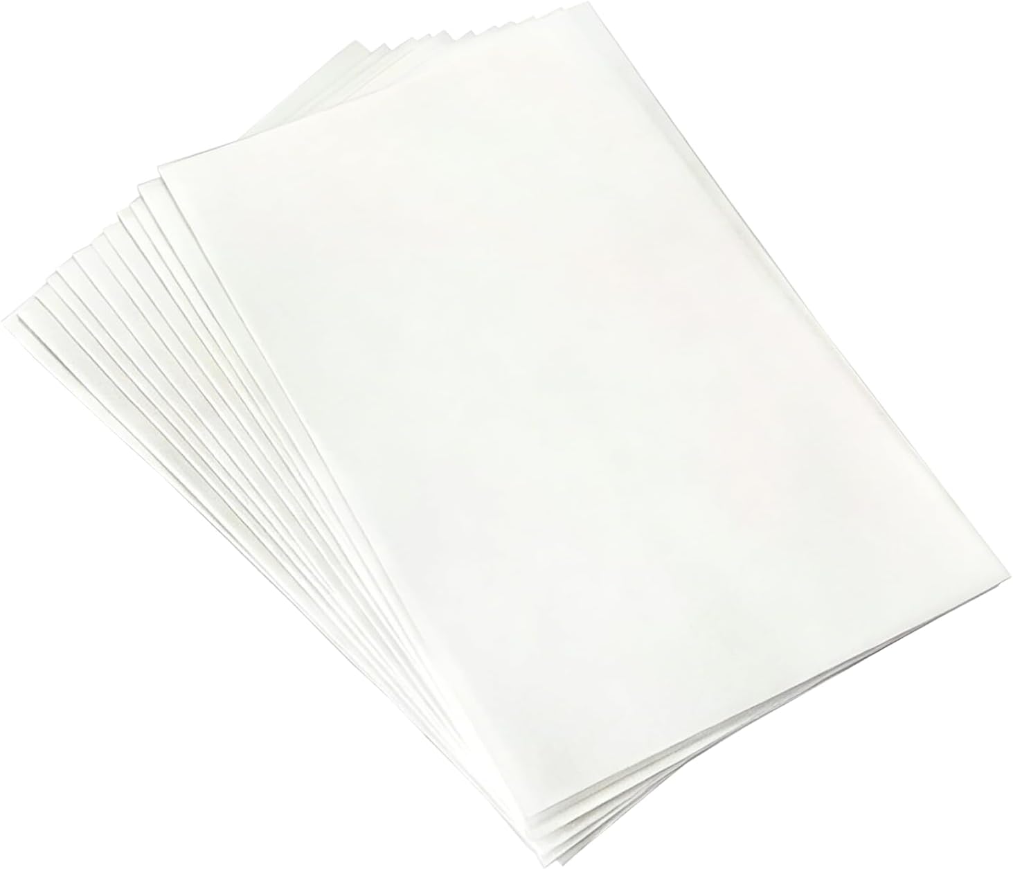 Edible Wafer Paper 8.5" x 11" A4 Size, White Edible Printer Sheets for Cake Topper Decoration Edible Rice Paper 25pcs (0.3mm)