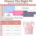 Posture Corrector for Women & Men, Full Back Brace Support with Adjustable Shoulder Straightener, Lower & Upper Back Pain Relief - Scoliosis, Hunchback, Spine Corrector (Pink, Large)