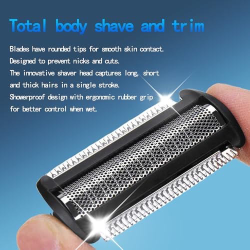 Compatible with Philips BG5020 shaver film replacement head BRL140 BRL130, BG2000 series 3000 replacement blade, long-lasting shaver film, body beauty knife replacement head 2P