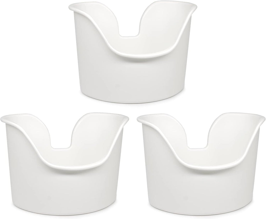 (3 PCS) Ear Wash Basin- Wax Removal Basin.Compatible with All Types of Ear Wash Systems