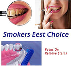 DR PERFECT Adult Smoker’s Toothbrushes Firm Toothbrush Super Hard Bristles for Teeth Whitening Pack of 4