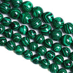 10MM 36PCS Green Malachite Spacer Loose Beads for Jewelry Making DIY Bracelet Necklace 1 Strand 15’’