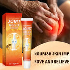 4Pcs Ultra Strength Joint Relief Cream for Knees and Meniscus Ointment, New Professional Care Gel Joint Cream, Natural Joint Relief Gel for Neck,Waist,Back Hand Feet and Leg-Fast Absorbing, Non-Greasy