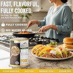 MOUNTAIN ESSENTIALS Canned Pork 14.5 oz – Fully Cooked, Ready to Eat – Pantry Staple Meat for Everyday Meals, Premium Emergency Survival, Bulk Food Storage, Camping, Hiking & Quick Meals – 5-Year Shelf Life – Made in USA – Gluten Free, No Carbs Pack of 1