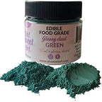 Oh Sweet Art Glossy Luster Dust Edible 7g (0.25oz) Choose your color (Green)