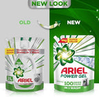 Ariel Power Gel Liquid Detergent for Front Load – 2Kg | Removes 100 Dried Stains in 1 Wash | Faster Dissolving | Long-Lasting Fragrance | Color Protection | At the price of Powders