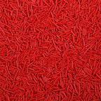 Red Sprinkles, Edible Red Jimmies Sprinkles for Baking Topping, Cupcakes, Cookies, Ice Cream & Cake Decorating, Christmas Party Valentines 4th of July Supplies