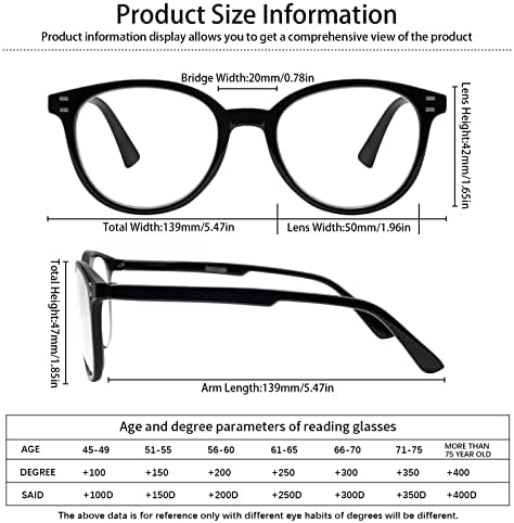 SIGVAN Progressive Multifocus Reading Glasses Blue Light Blocking Women Men Computer Eyeglasses Spring Hinge Readers (3 Black, 2.0)