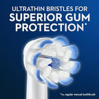 Gum Care x-Filaments Electric Toothbrush Replacement Brush Heads Refill, 4 Count