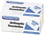 PhysiciansCare First Aid Antiseptic Towelettes, Box of 25 Individually Wrapped