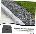 Beaupretty Portable Plastic Slope Ramp Pad for Outdoor Use Lightweight Ramp Mat for Wheelchair Car Scooter Access Weather Resistant Non Slip Surface