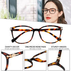 4 Packs Reading Glasses for Women Blue Light Blocking Computer Readers 1.0 1.25 1.5 1.75 2.0 to 4.0