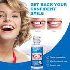 Tooth Provisional Kit, DIY Thermal Beads for Missing & Broken Teeth, Temporary Restoration & Denture Replacement